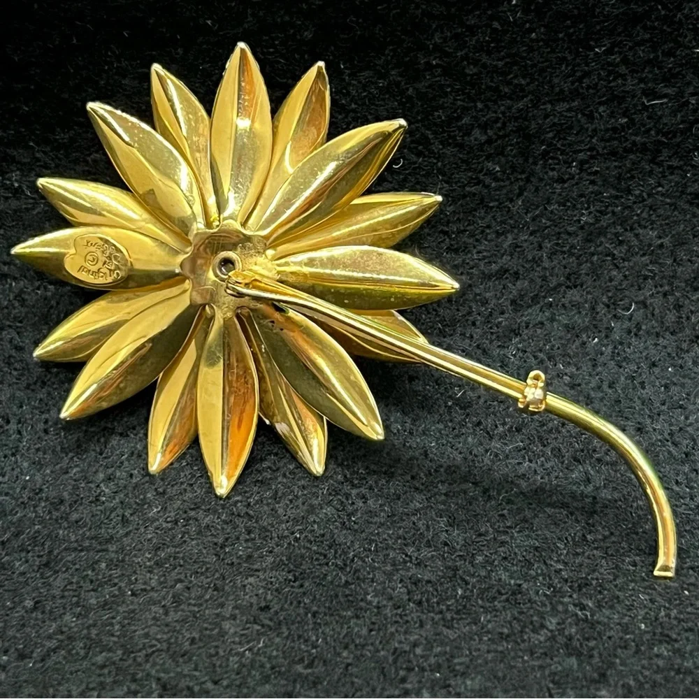 Vintage Original by Robert Daisy and Ladybug Brooch